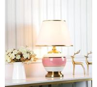 QTHWB Desk Ceramics Table Lamp Bedside Desktop Lights Living Room Bedroom Decorate Lamp,Ceiling Light