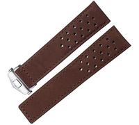 QTHWB Elegant Cow Leather Watchbands for 20mm-22mm Wrist Watches - Italian Craftsmanship and Comfort