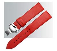 QTHWB Elegant Leather Wristband with Quick Release Spring Bar - 5.75-8 Inches
