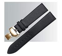 QTHWB Elegant Leather Wristband with Quick Release Spring Bar - 5.75-8 Inches