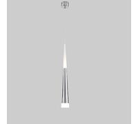 QTHWB Gold Nordic Classical Pendant Light Bar Long Tube Hanging Ceiling Lamp Acrylic Black Suspension Droplight Linear Chrome Foyer Chandelier for Staircase Bedside Bedroom Hallway Made in