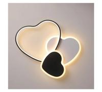 QTHWB Heart Shape Ceiling Lights Compatible with Dining Iron Aluminum Home LED Lighting,for Living Room