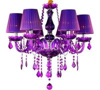 QTHWB K9 Crystal Pendant Light Candle Candelabras Shape Chandelier Ceiling Fixture Raindrop Lamp,Luxury