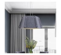 QTHWB Nordic Felt Led Pendant Lights Living Dining Room Chandeliers Lighting Home Decor Bedroom Lamparas Hanging Lamp Office Luminaria(3 light effects,C-d50cm)