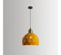 QTHWB Pendant Light Geometric Hanging Fixture Kitchen Island Chandelier, Pierced Lampshade Drop Ceiling Lamps,Chandeliers