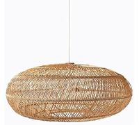 QTHWB Rattan Boho Chandeliers Dining Farmhouse Light Spherical round Wicker Ceiling Hanging Lamp Linear Fixture for Kitchen Island Bedroom Living Room Foyer Staircas/D Sty