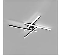 QTHWB Sputnik Fixture Flush Mount Light,3-Light Close to Ceiling Light Fixtures Dimmable 3000K-6500K Compatible with Dining Living Room, Kitchen, Bedroom, Office,lamps for li