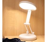 QTHWB Student Fold Table Lamp Portable Charging Desk Lamp Dorm Room Learn Bedside Lamp Primary School Student Child Creativity,Chandeliers