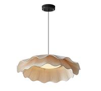 QTHWB White Lantern Fabric Silk Ceiling Hanging Bedroom Kitchen Island Living Room Lamp Brass Accessories Chandelier Minimalist Pendant Lamps