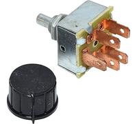QTJ Rotary AC AIR Conditioning 3 Speed Blower Switch for Universal 'INDAK'