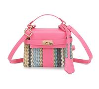 QTKJ Straw Beach Bag for Women, Tote Bag, Handbag for Vacation, Travel, Daily(Styles 606