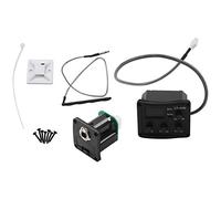 Qtrednrry Ukelele Uke Piezo Pickup Preamp 3-Band EQ Equalizer Tuner System with LCD Display