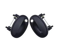 QTSAVXDD Compatible with Opel for Meriva A Ab 2002 2003 2004 2005 2006 2007 2008 2009 2010 OEM 93397226 Front Left Right Outside Exterior Door Handles Car Side Exterior Door Handle(Front Left Right)