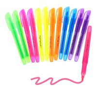QttvbTna 12 Count 6 Colors Highlighters, Chisel Tip Highlighters, Bright Colours Dry-Quickly Non-Toxic Markers for Broad Highlighting or Fine Underlining for Home & Work