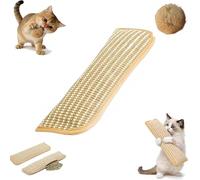 QTVKMAS Interactive Catnip Chew Toy, Catnips Pillow Toy Kickers for Cats,Soft Sisal, Scratch & Bite, Drive Bored Cats Crazy with Fun Interactive Chew(L)