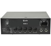 QTX 103.120UK Digital Stereo Amplifier Mixer Music Speaker PA System DJ Studio