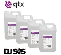 QTX 4 X 5LTR HIGH QUALITY HAZE Fluid 5 Litre Hazer Liquid Refill Smoke Fog Hazer