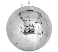 Professional Mirror Ball | 7mm x 7mm tiles | 40cmØ | Also called a glitter ball - ideal for nightclubs, theatres, ballrooms and stages wanting a bigger light show