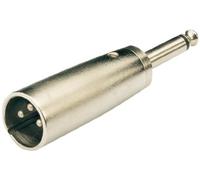 QTX Adapter 763.946UK XLR to 6.3 mm Mono 1 m Silver