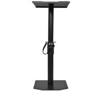 QTX | Height Adjustable Monitor Floor Stand