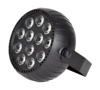 QTX BATPAR-18 Rechargeable Mini LED PAR Light-Black