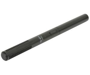 QTX Battery Operated XLRM Shotgun Microphone with Windshield