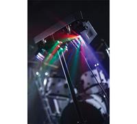 QTX | Derby FX LED Party Bar | All In One Disco Stage Band DJ Lighting System