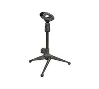QTX DMS-01 Desktop/Studio Microphone Tripod Stand Adjustable Height & Foldable Tabletop