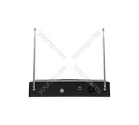 QTX Dual Handheld Microphone VHF Wireless System - - 173.8 + 174.8MHz - VH2