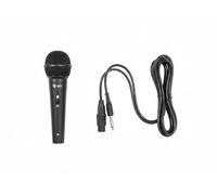 QTX Handheld Dynamic Microphone Professional Vocal & PA Microphone with XLR to 6.3mm Jack Lead Clear Sound, Durable Build & Easy On/Off Control for Singing, Speech & Stage Use