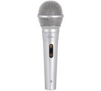 QTX DM11S Silver Dynamic Switched Microphone + 3 metre Jack Mic Lead 173.856