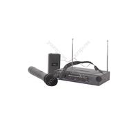 Qtx VHF handheld + neckband wireless system 173.8 + 174.8MHz