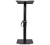 QTX | Height Adjustable Monitor Floor Stand