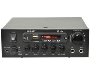 QTX KAD-2BT 55W Compact 2 channel Digital Stereo Amplifier with Bluetooth