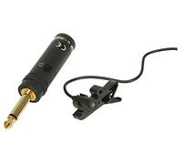 QTX Omni Directional Tie Clip Condenser Microphone