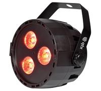 QTX PAR12 LED PAR Light RGBW DMX 3 x 4W with Remote DJ Disco Stage Light