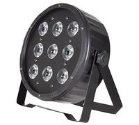 QTX | PAR-54: Light & Compact RGBW LED PAR Can | 9 x 6W RGBW LEDs