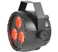 QTX PAR-12: 12W RGBW Mini LED PAR Light - PAR12 DMX 3 x 4W