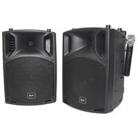 Qtx PAV10 2-way Black Wired & Wireless