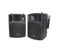 Qtx PAV10 2-way Black Wired & Wireless
