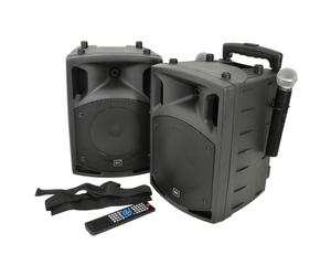 QTX PAV8 8 Portable PA Set With Wireless Microphones