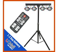 QTX PB-1214 48W RGBW Par LED DJ DMX Band Stage Lighting Party Bar