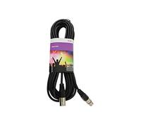 QTX Professional DMX Lighting Leads XLR Plug to Socket 10.0m