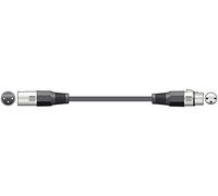 QTX Professional DMX Lighting Leads XLR Plug to Socket 3.0m