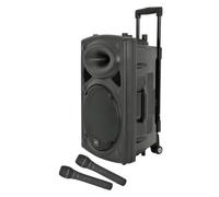 QTX QR12PA Portable PA Speaker with TWS + UHF