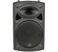 qtx QR15PA 15'' 250W 103dB PORTABLE PA UNIT W/BUILT-IN AMPLIFIER, 2x VHF HANDHELD MICS & USB/SD MEDIA PLAYER