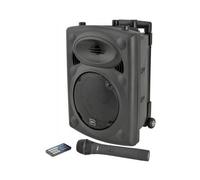 QTX QR8 Portable PA Speaker With Wireless Microphone