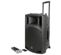 QTX QX12PA-Plus 12 PA Speaker With Wireless Microphones