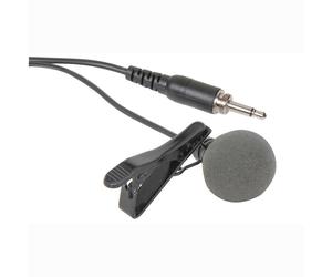 QTX REPLACEMENT TIE CLIP or LAVALIER MICROPHONE 3.5mm MONO JACK 171.855