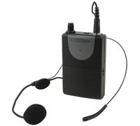 QTX UHF Neckband Mic + Beltpack for QXPA-Plus & PAV8 Portable PA Units 864.8MHz